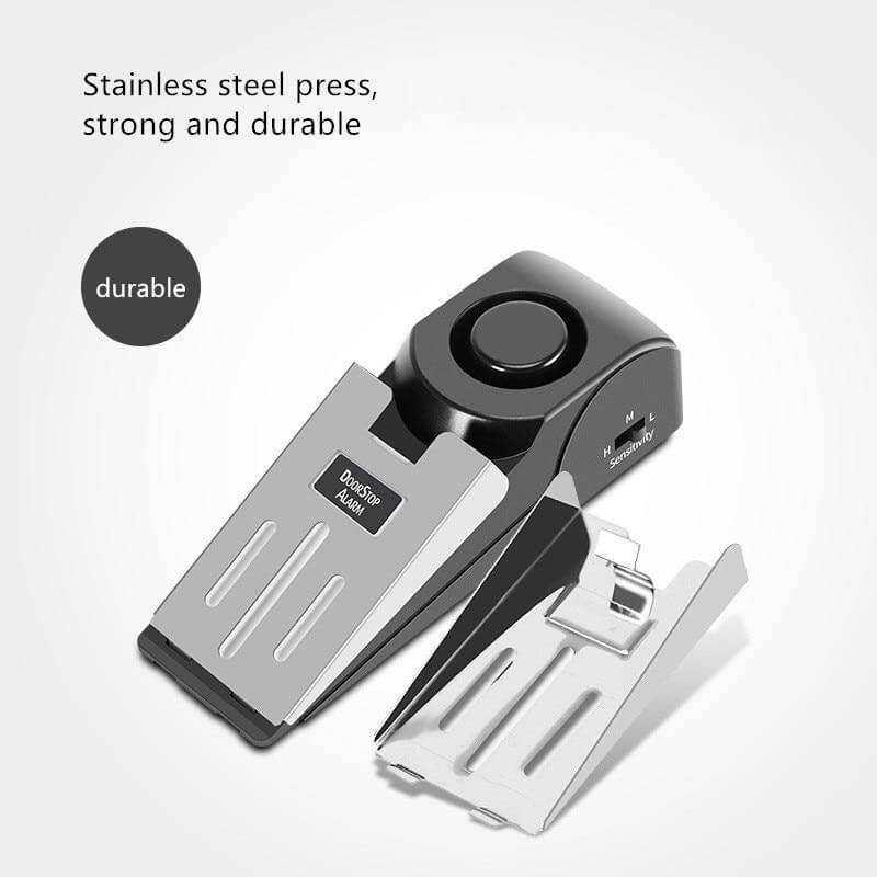 Portable Wireless Alarm Door Stopper - MaviGadget