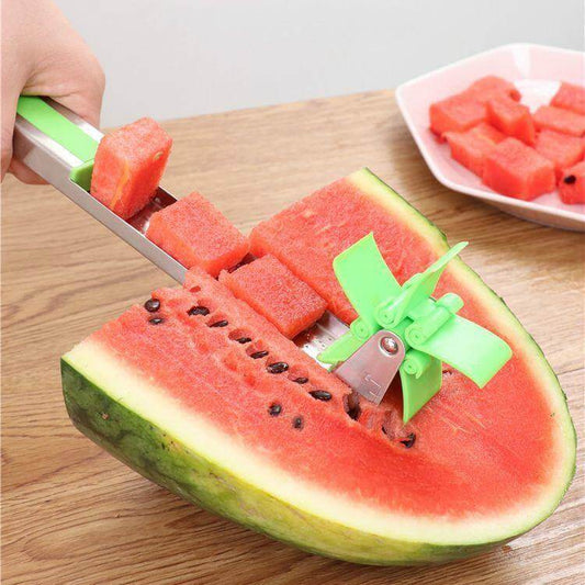 Windmill Stainless Steel Easy Watermelon Slicer - MaviGadget