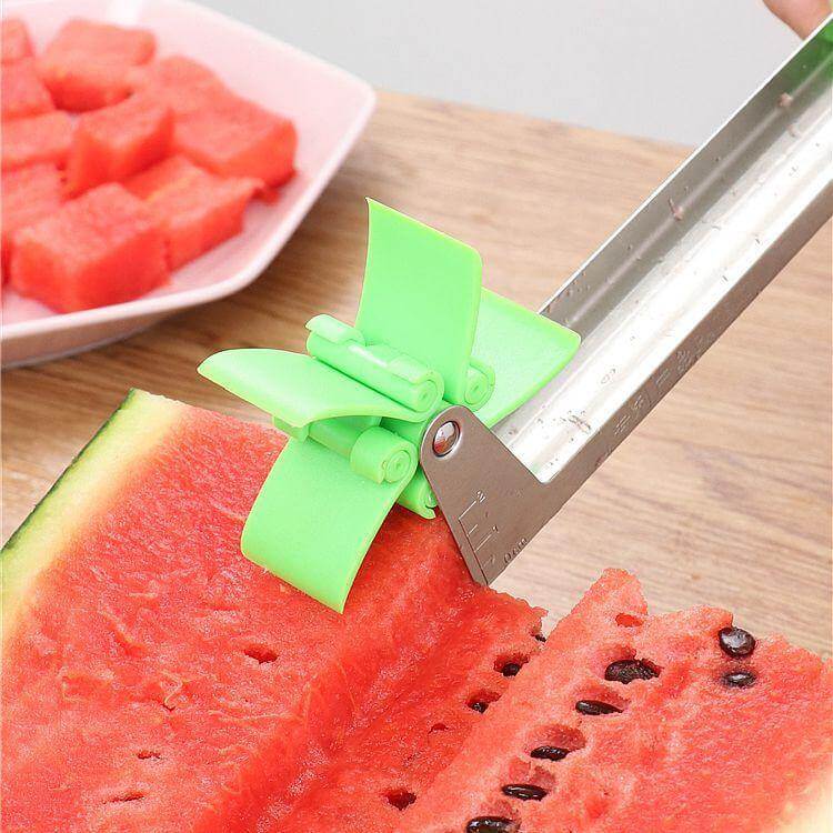 Windmill Stainless Steel Easy Watermelon Slicer - MaviGadget