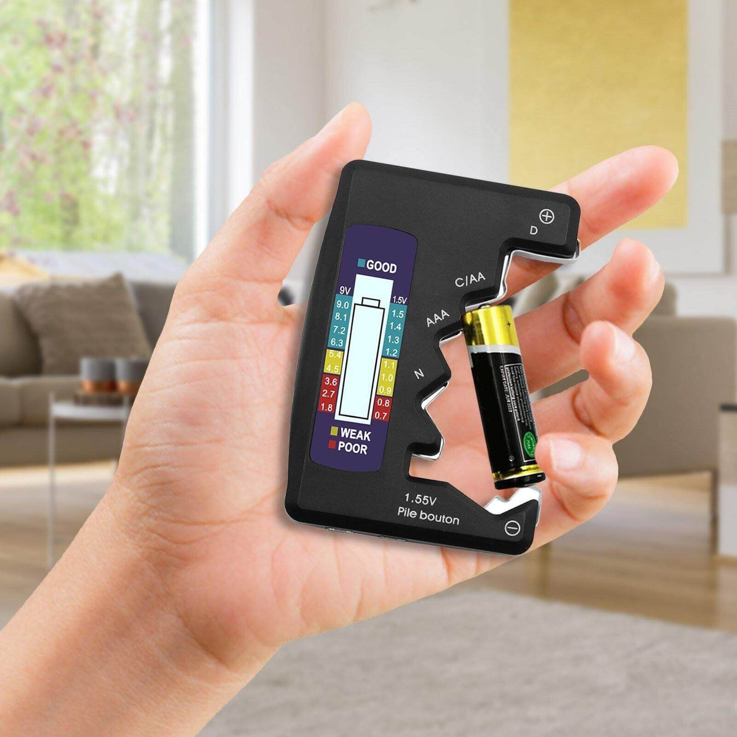 Universal LCD Display Battery Capacity Tester - MaviGadget