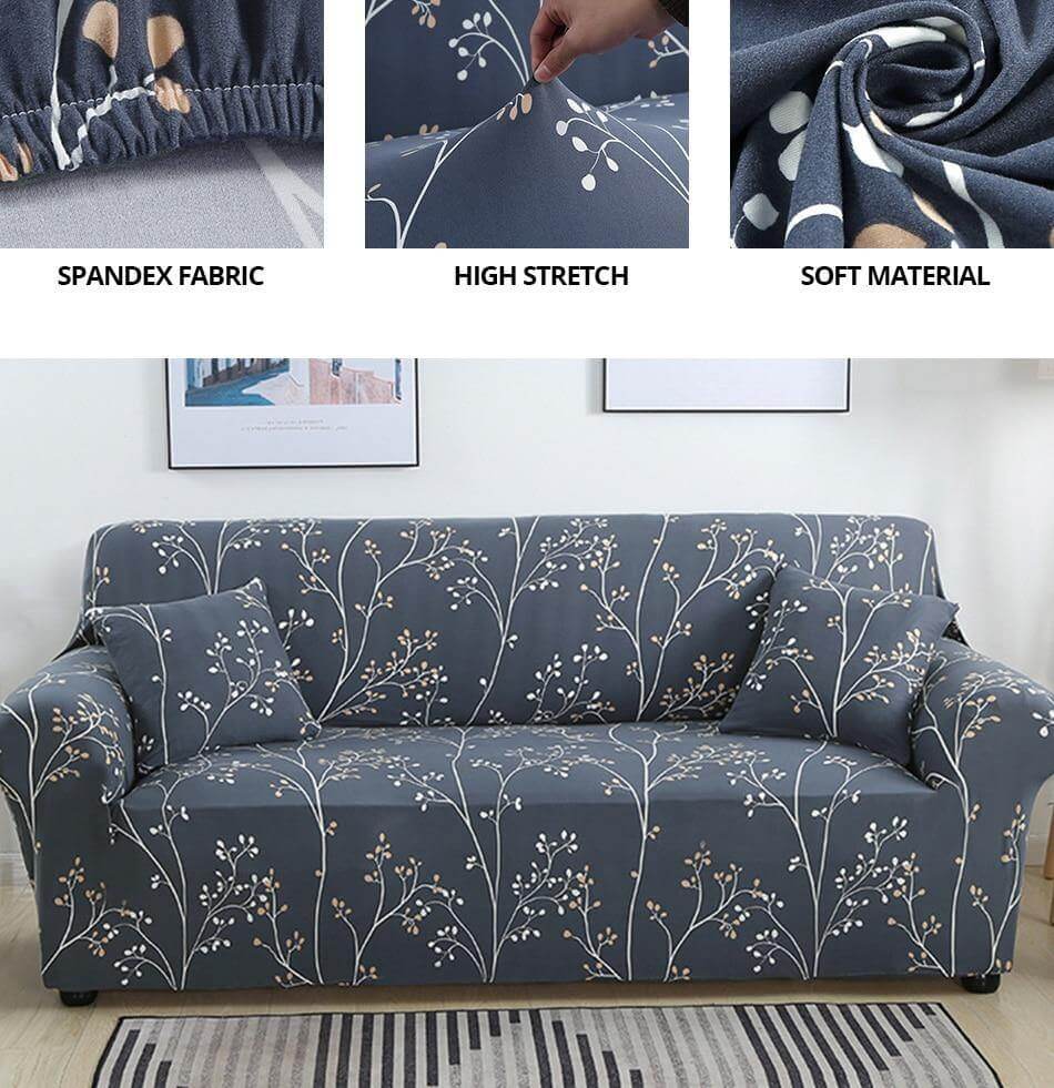 Modern Printed Elastic Sofa Cover - MaviGadget