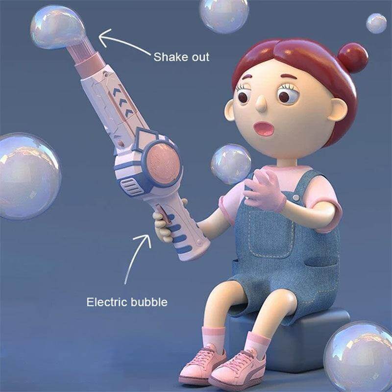 Automatic Magic Smoke Bubble Blower Machine - MaviGadget