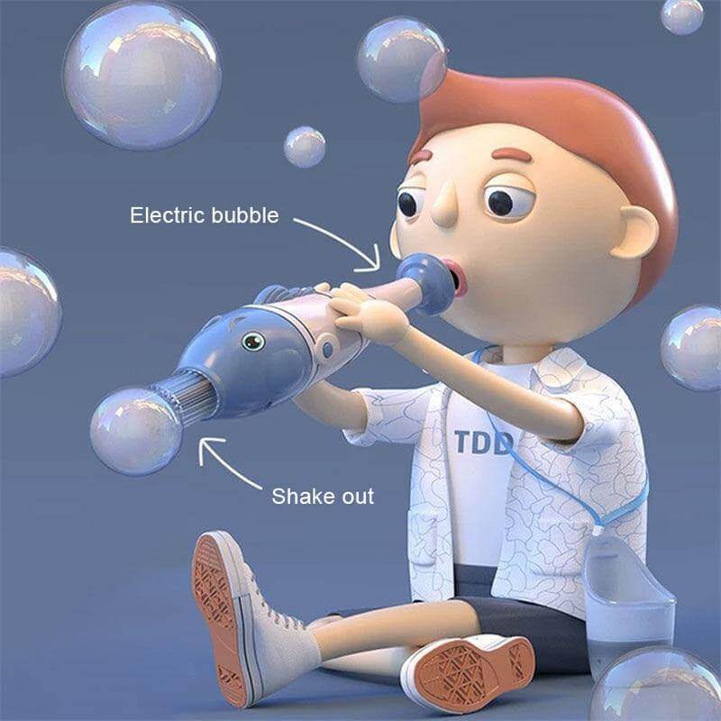 Automatic Magic Smoke Bubble Blower Machine - MaviGadget