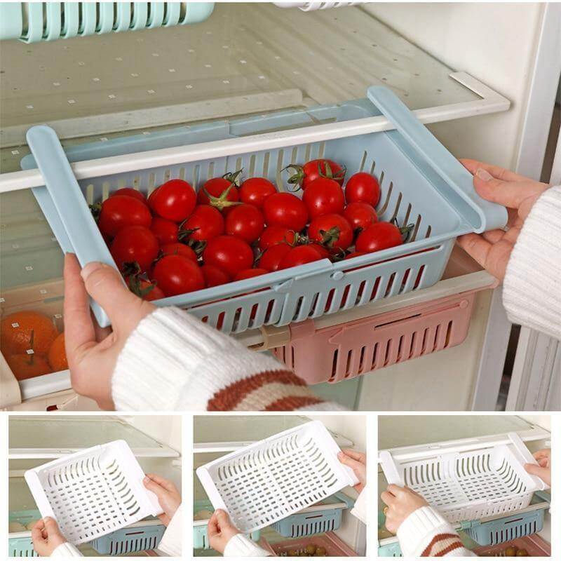 Adjustable Fridge Storage Drawer - MaviGadget