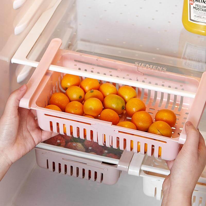 Adjustable Fridge Storage Drawer - MaviGadget