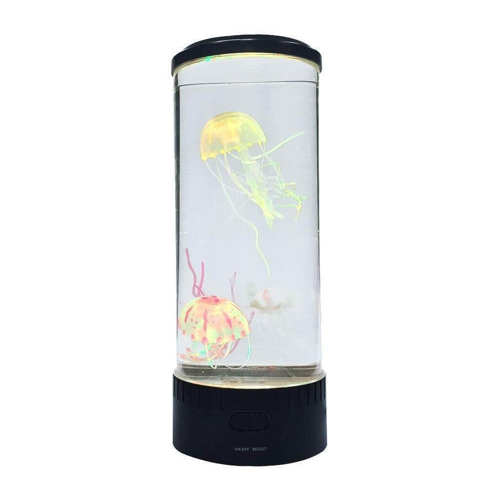 LED Remote Control Fantasy Jellyfish Tank Mood Lamp - MaviGadget