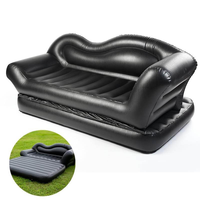 Comfy Double Household Inflatable Lazy Reclining Sofa - MaviGadget