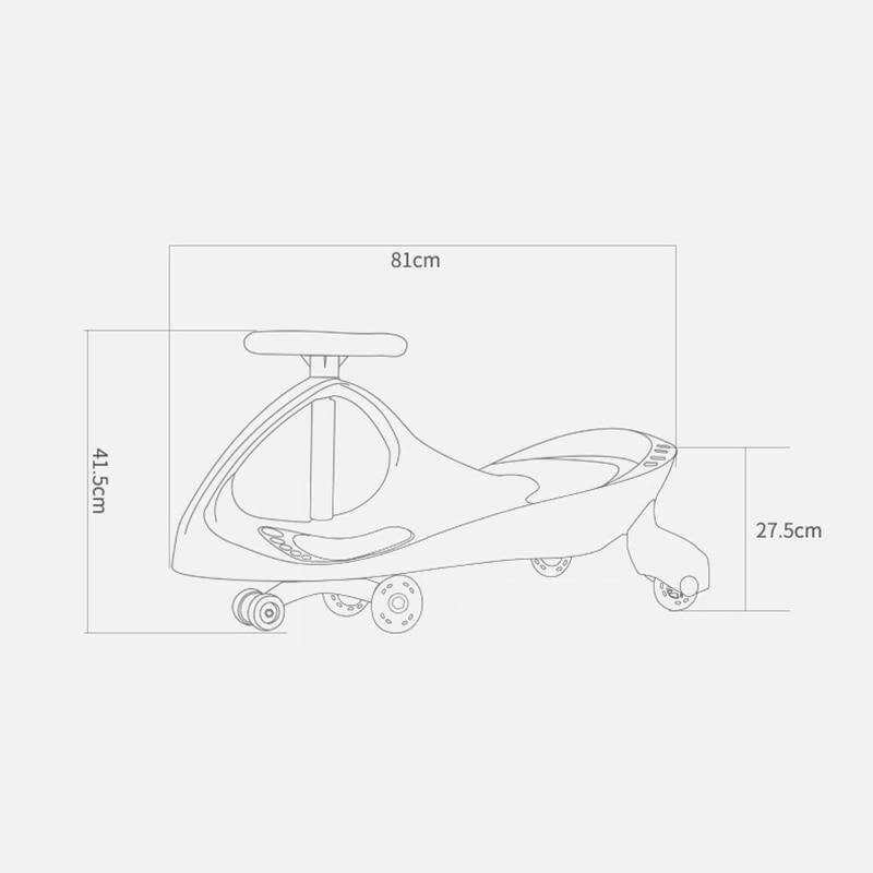 Slide Wiggle Car For Kids - MaviGadget