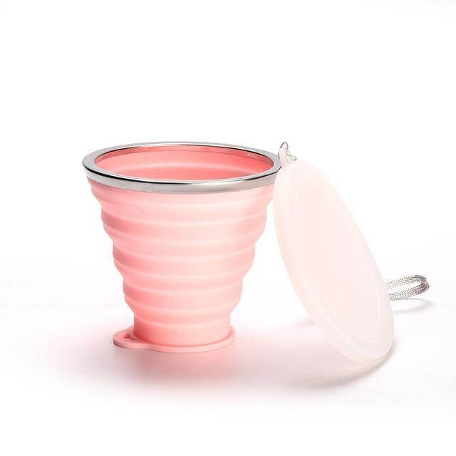 Foldable Easy Silicone Travel Mug - MaviGadget
