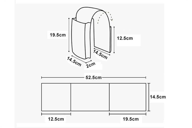 Cotton Linen Bedside Storage Bag - MaviGadget