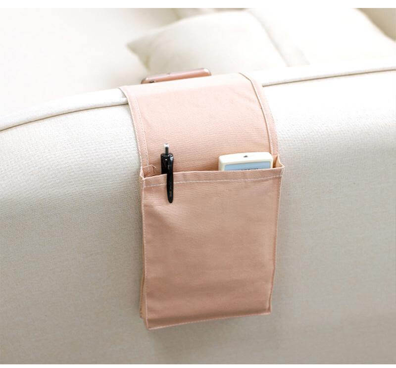 Cotton Linen Bedside Storage Bag - MaviGadget