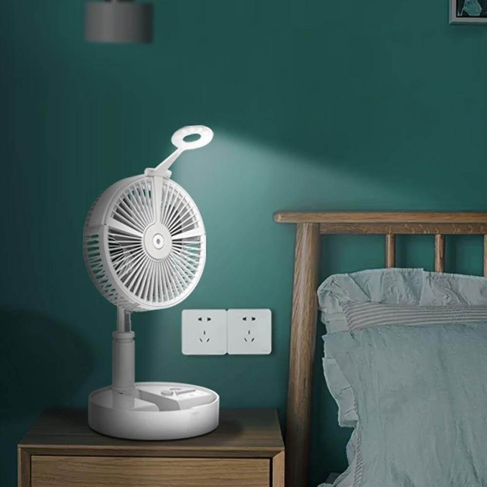 Portable Remote Control Air Conditioner Humidifier with Light - MaviGadget