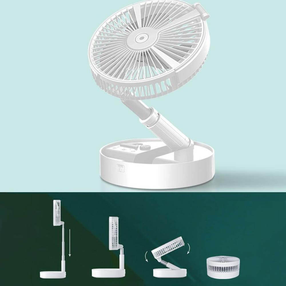 Portable Remote Control Air Conditioner Humidifier with Light - MaviGadget