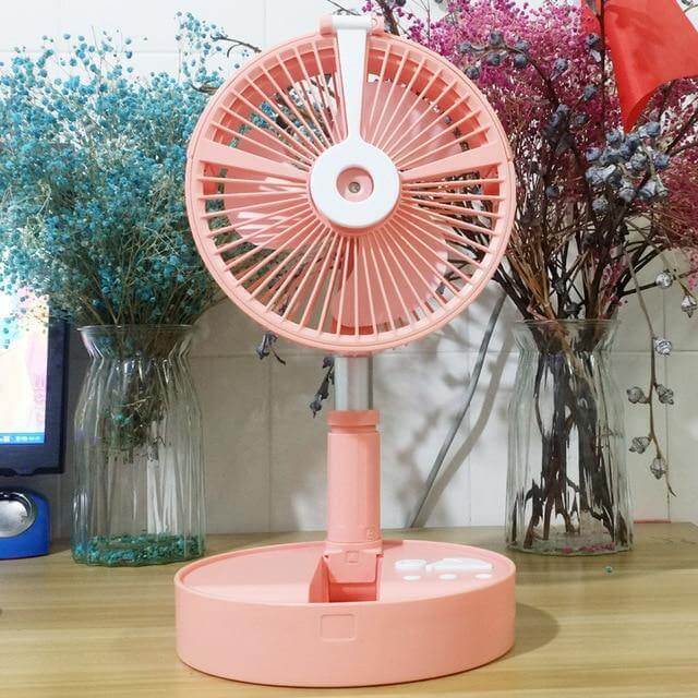 Portable Remote Control Air Conditioner Humidifier with Light - MaviGadget