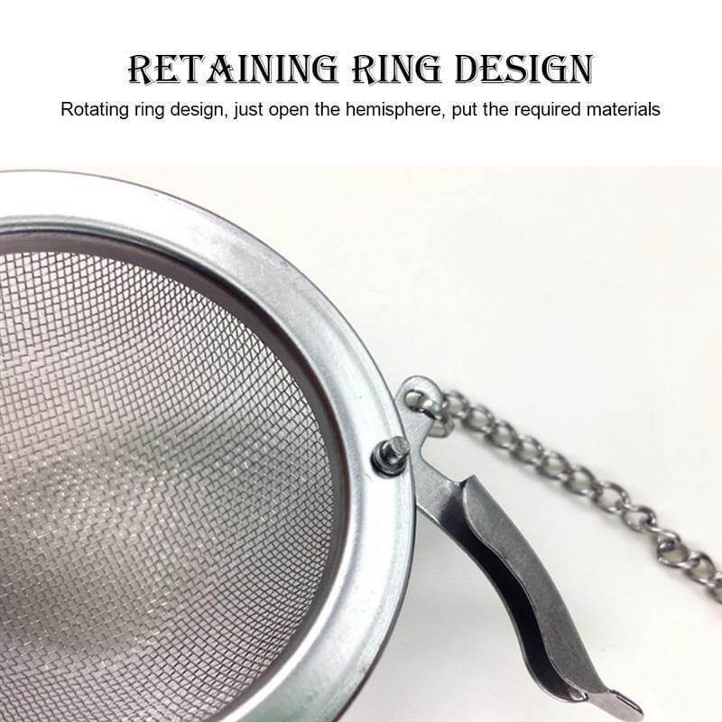 Stainless Steel Seasoning Ball Ultra Filter - MaviGadget