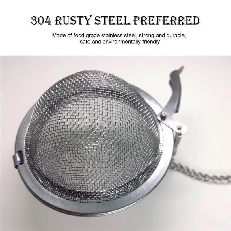 Stainless Steel Seasoning Ball Ultra Filter - MaviGadget