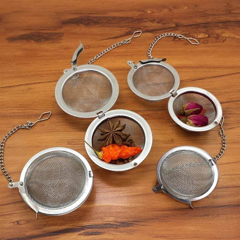 Stainless Steel Seasoning Ball Ultra Filter - MaviGadget