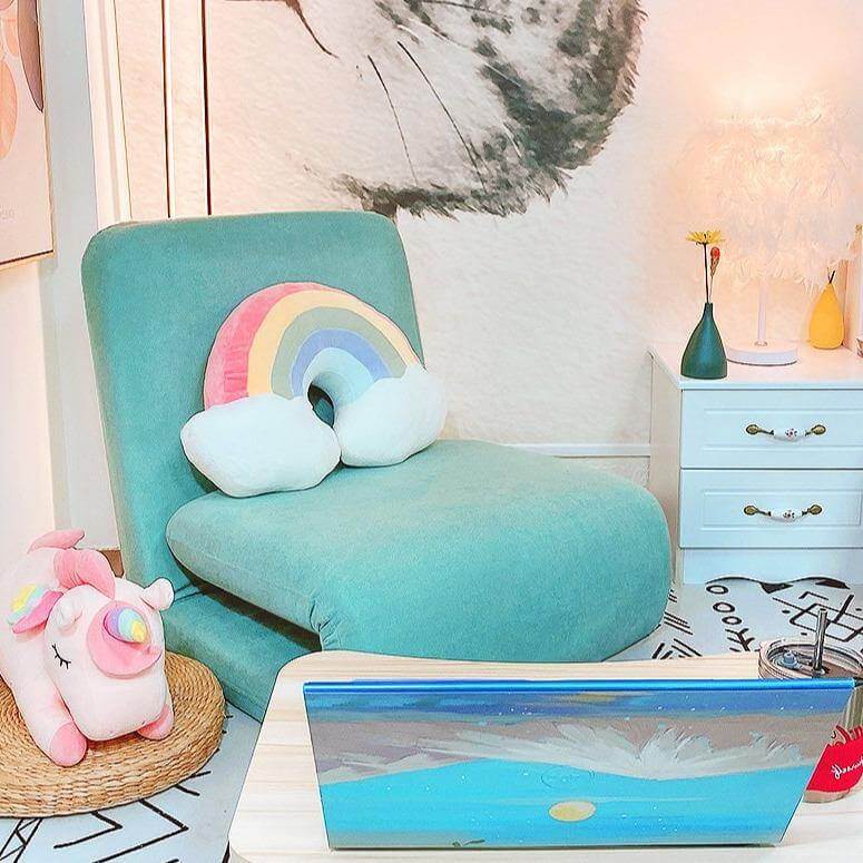 Lazy Foldable Single Sofa Bed Floor Chair - MaviGadget