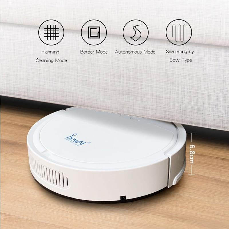 Multifunctional Remote Control Smart Robot Vacuum Cleaner - MaviGadget