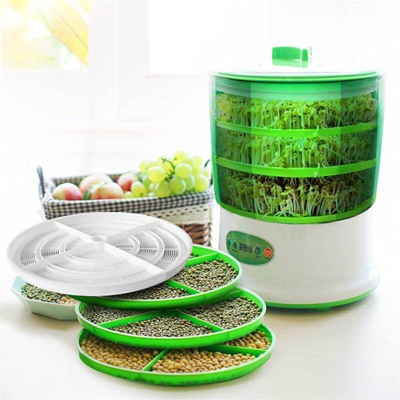Easy Multi-Layer Automatic Seedling Bean Sprouts Machine - MaviGadget