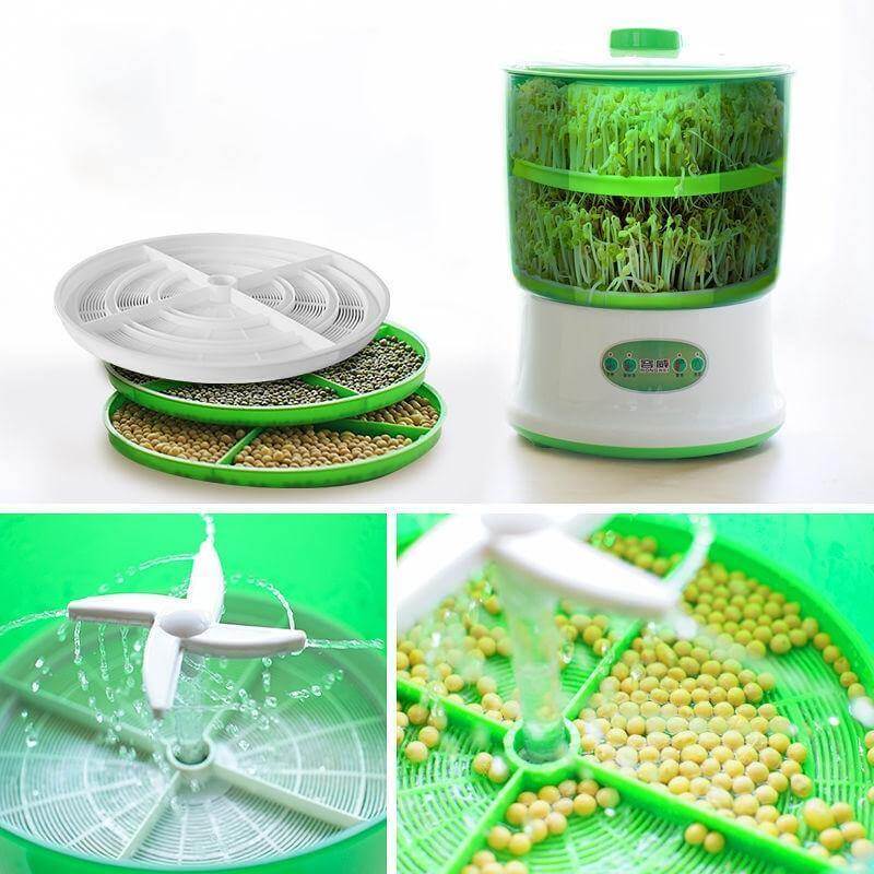Easy Multi-Layer Automatic Seedling Bean Sprouts Machine - MaviGadget