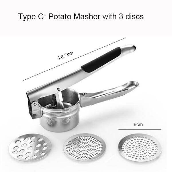 Stainless Steel Vegetable Fruit Juice Masher Tool - MaviGadget