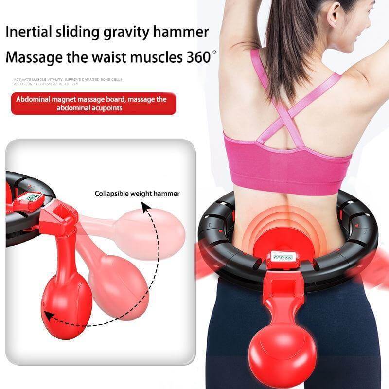 Intelligent Abdominal Exercise Belly Fitness Ring - MaviGadget