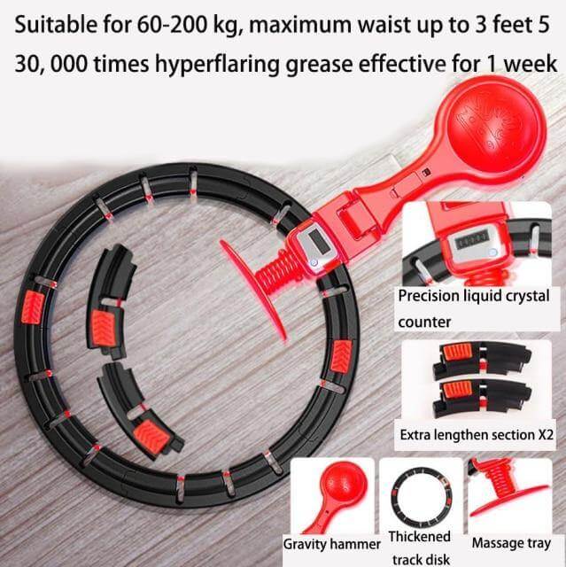 Intelligent Abdominal Exercise Belly Fitness Ring - MaviGadget