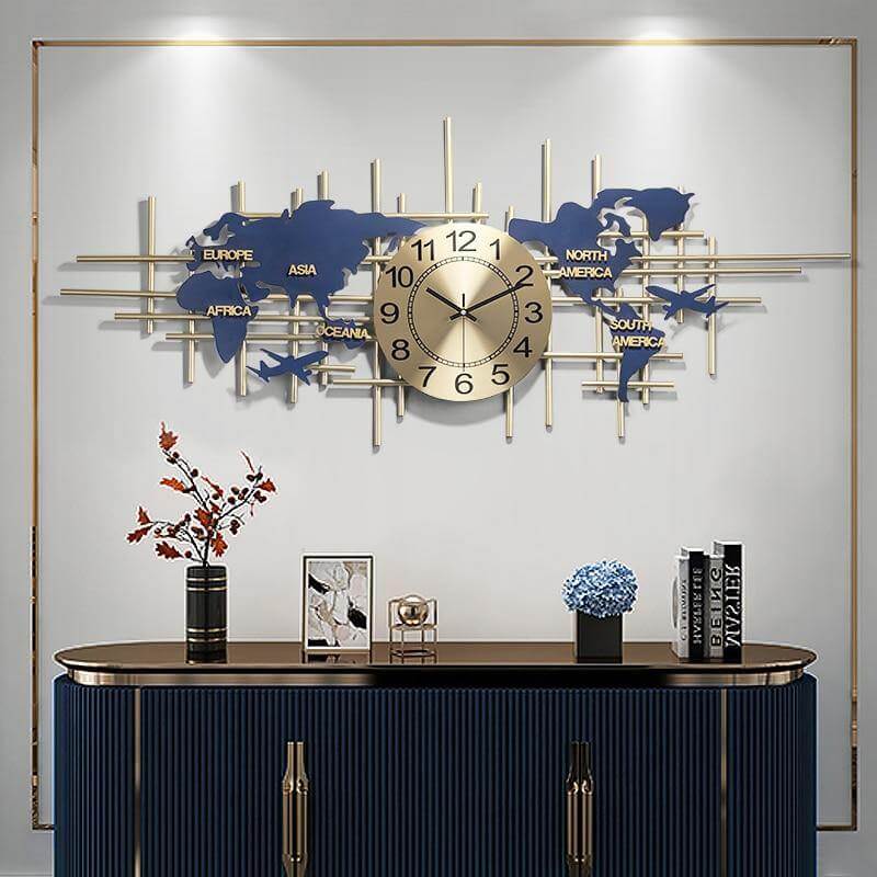 Modern European Style Luxury Wall Clock Decor - MaviGadget