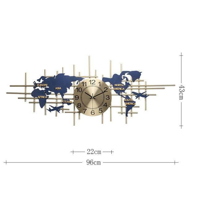 Modern European Style Luxury Wall Clock Decor - MaviGadget