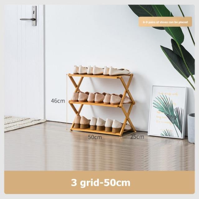 Portable Multilayer Foldable Shoe Rack - MaviGadget
