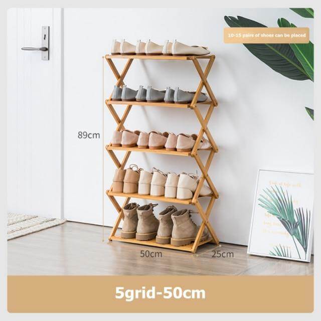 Portable Multilayer Foldable Shoe Rack - MaviGadget