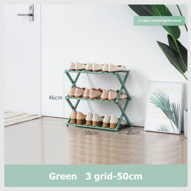 Portable Multilayer Foldable Shoe Rack - MaviGadget