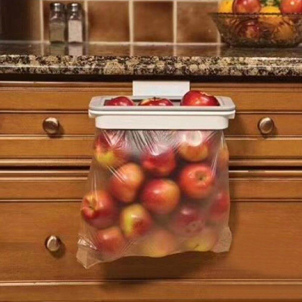 Portable Plastic Hanging Garbage Bag - MaviGadget