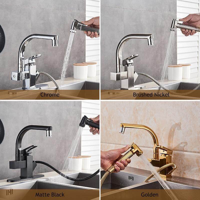 2in1 Elegant 360 Rotating Sink Faucet - MaviGadget