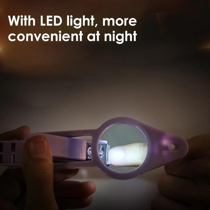 LED Magnifier Nail Clippers - MaviGadget