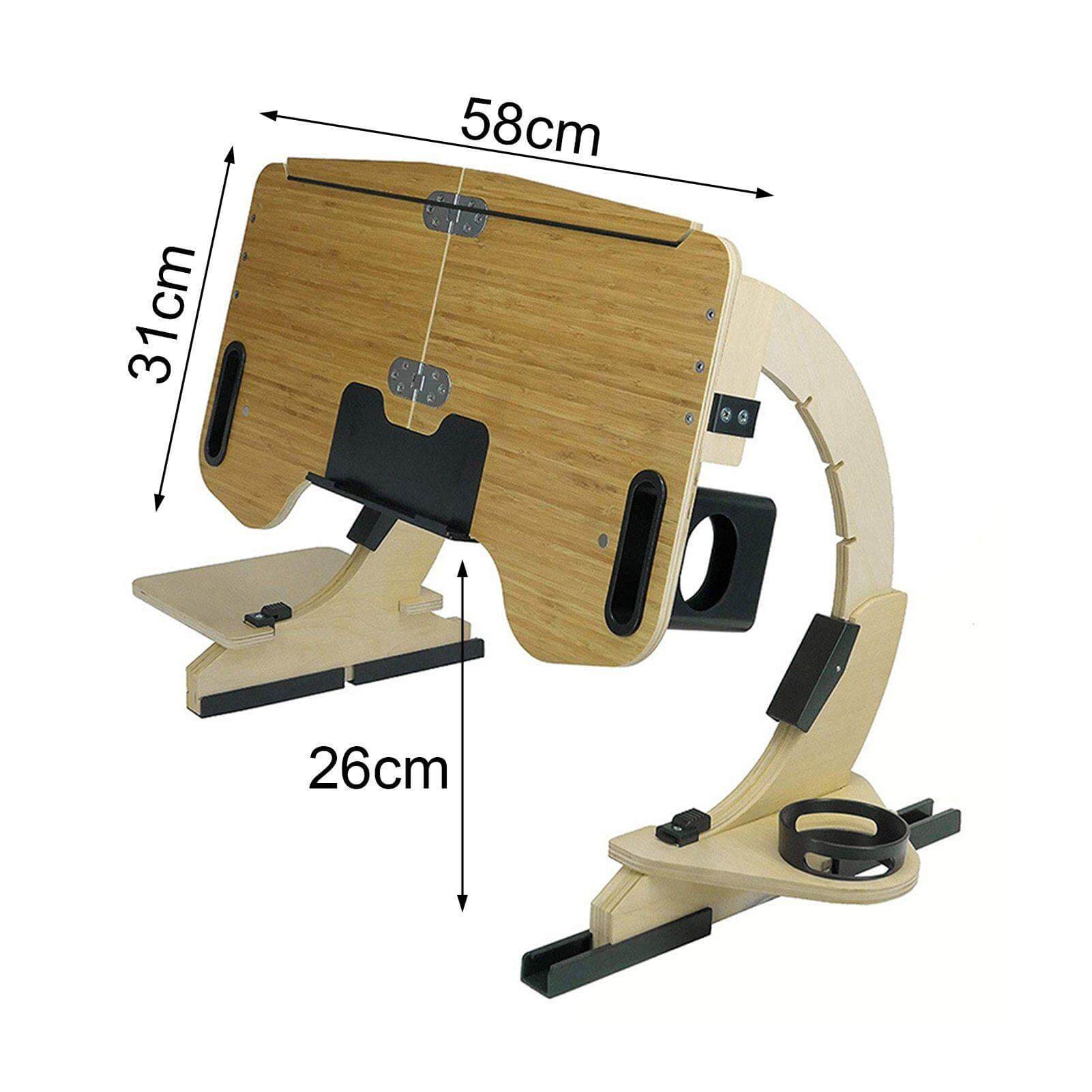 Adjustable Folding Laptop Bed Stand - MaviGadget