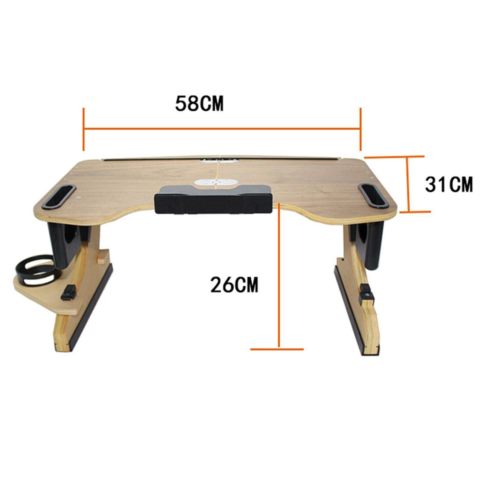 Adjustable Folding Laptop Bed Stand - MaviGadget