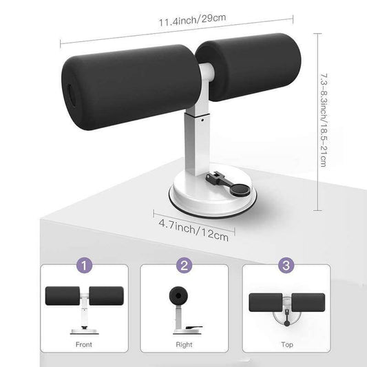 Sit Up Assistant Suction Fitness Exercise Bar - MaviGadget