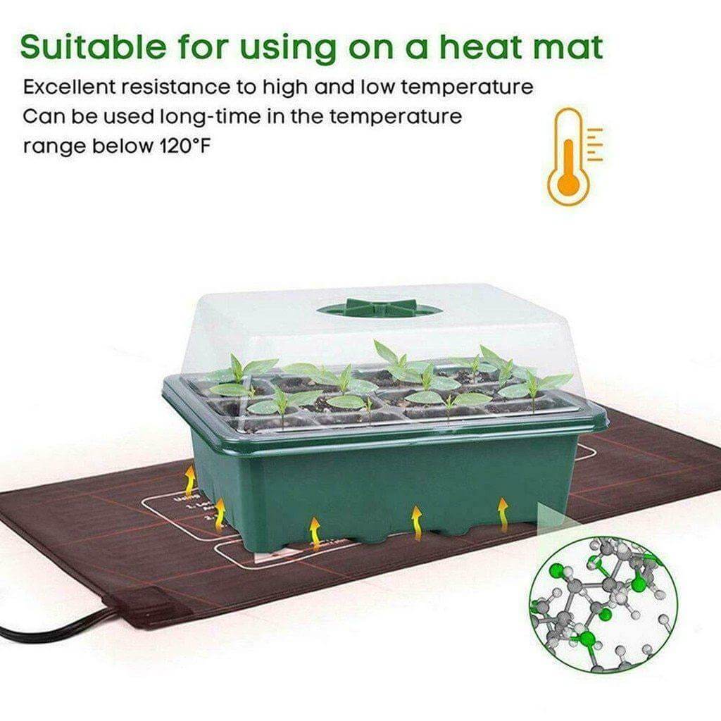 Adjustable 12 Seedling Planting Box - MaviGadget