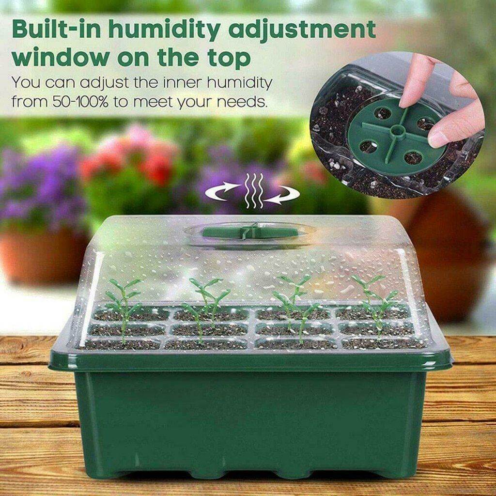 Adjustable 12 Seedling Planting Box - MaviGadget