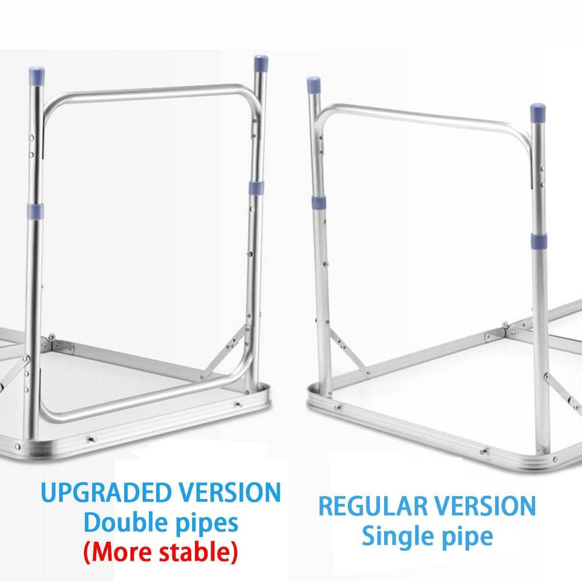 Outdoor Waterproof Adjustable Foldable Picnic Table Set - MaviGadget