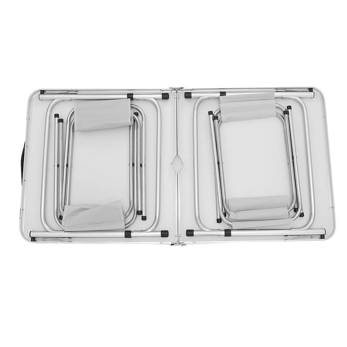 Outdoor Waterproof Adjustable Foldable Picnic Table Set - MaviGadget