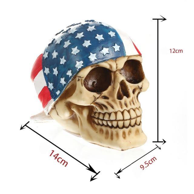 Skull Resin Skeleton Army Figurine Halloween Decoration - MaviGadget