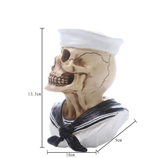 Skull Resin Skeleton Army Figurine Halloween Decoration - MaviGadget