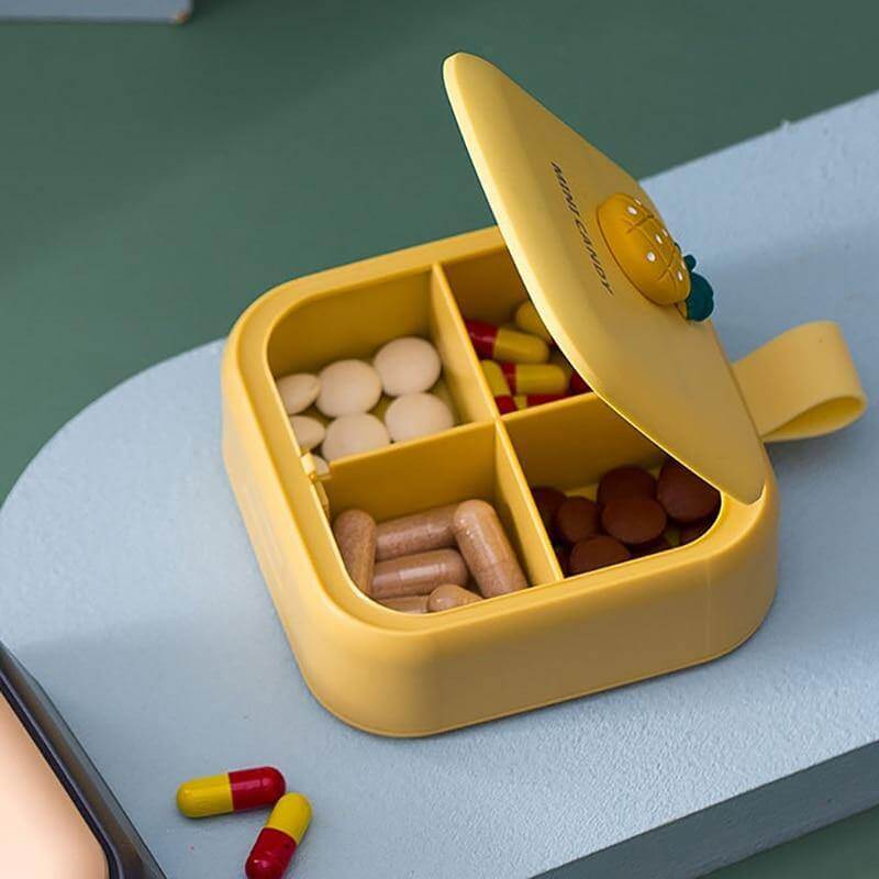 Cute Cartoon Style Pill Case Organizer - MaviGadget