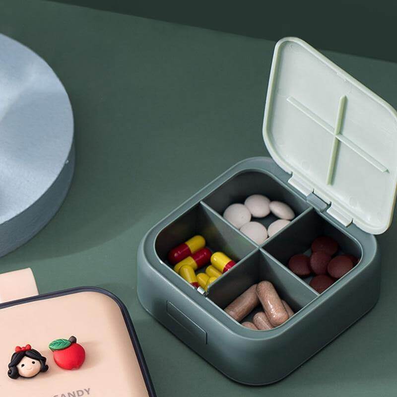 Cute Cartoon Style Pill Case Organizer - MaviGadget