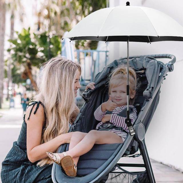 Adjustable Anti-UV Baby Stroller Umbrella - MaviGadget