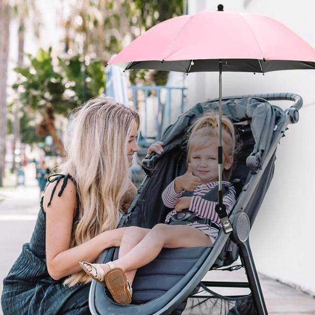 Adjustable Anti-UV Baby Stroller Umbrella - MaviGadget