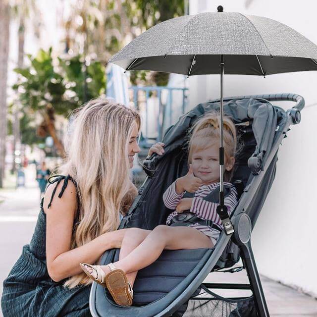 Adjustable Anti-UV Baby Stroller Umbrella - MaviGadget